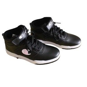 Champion 3-On-3 Court Hi 2 (CPS10620Y) Sneakers Shoes Size 7Y Black Pink Unisex